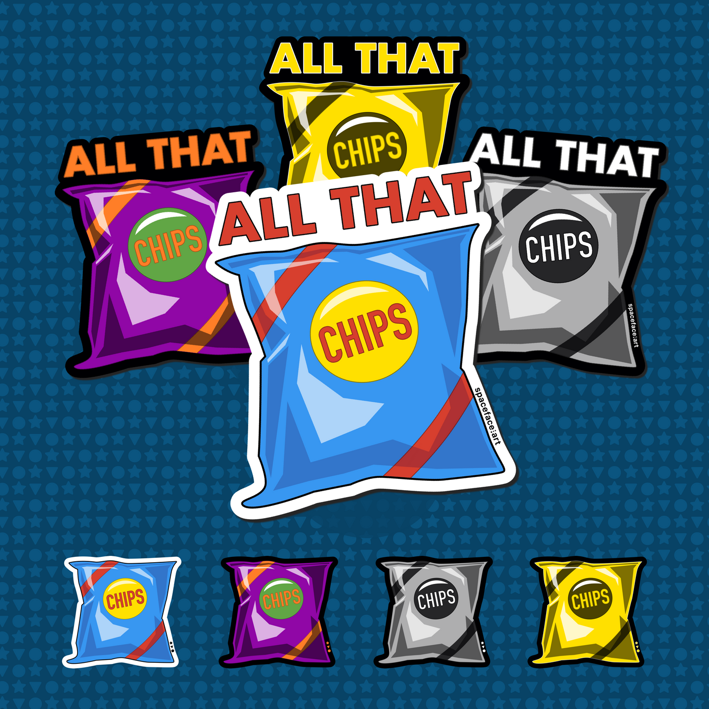 Bag of Chips // Sticker Drip