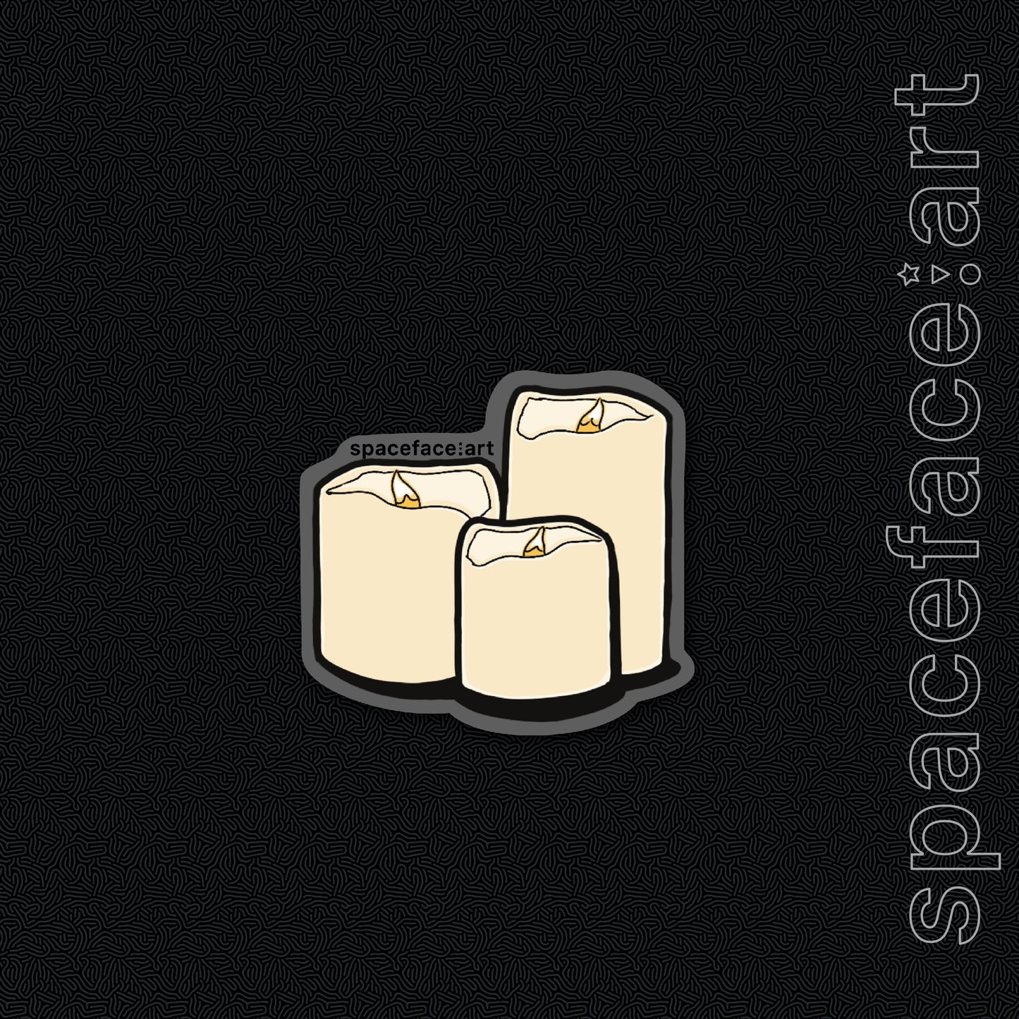 Candles // Sticker