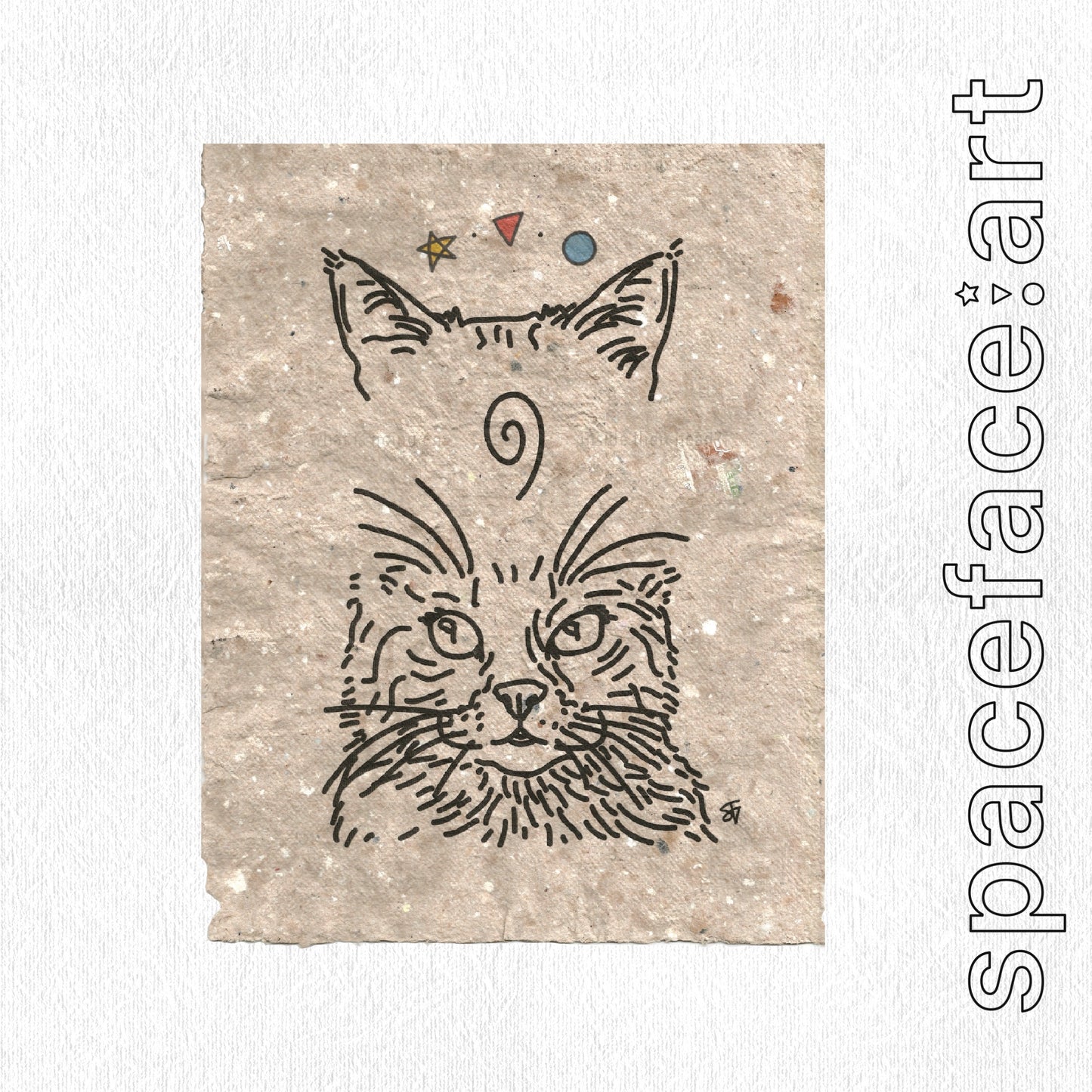 CatBrains // Print (Recycled)