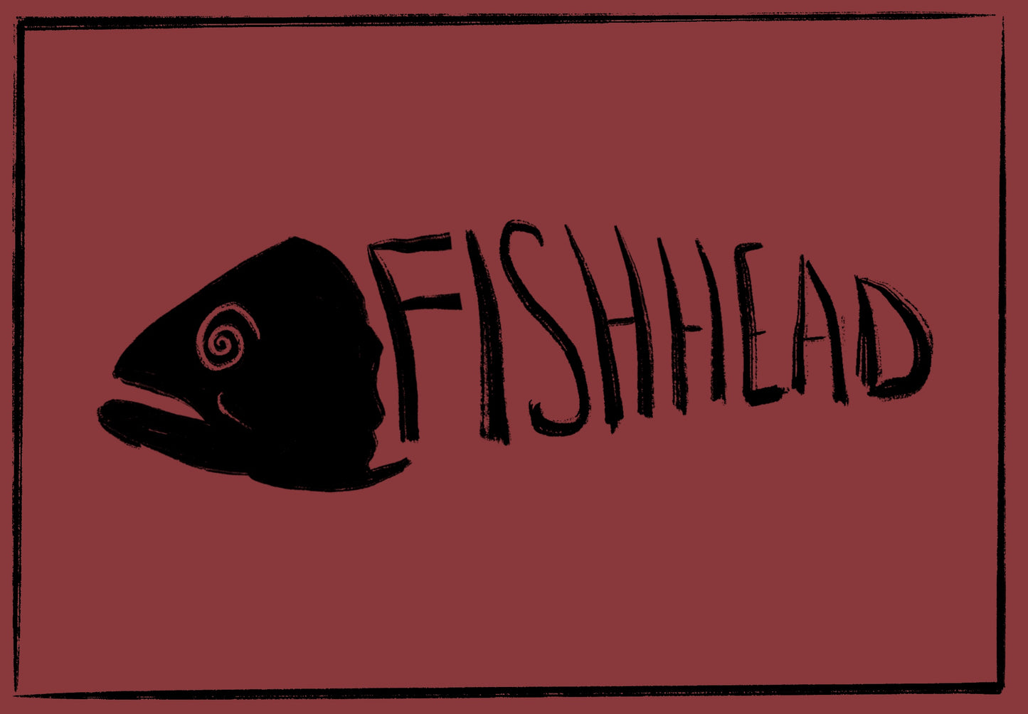 Fish Head // Mini Print