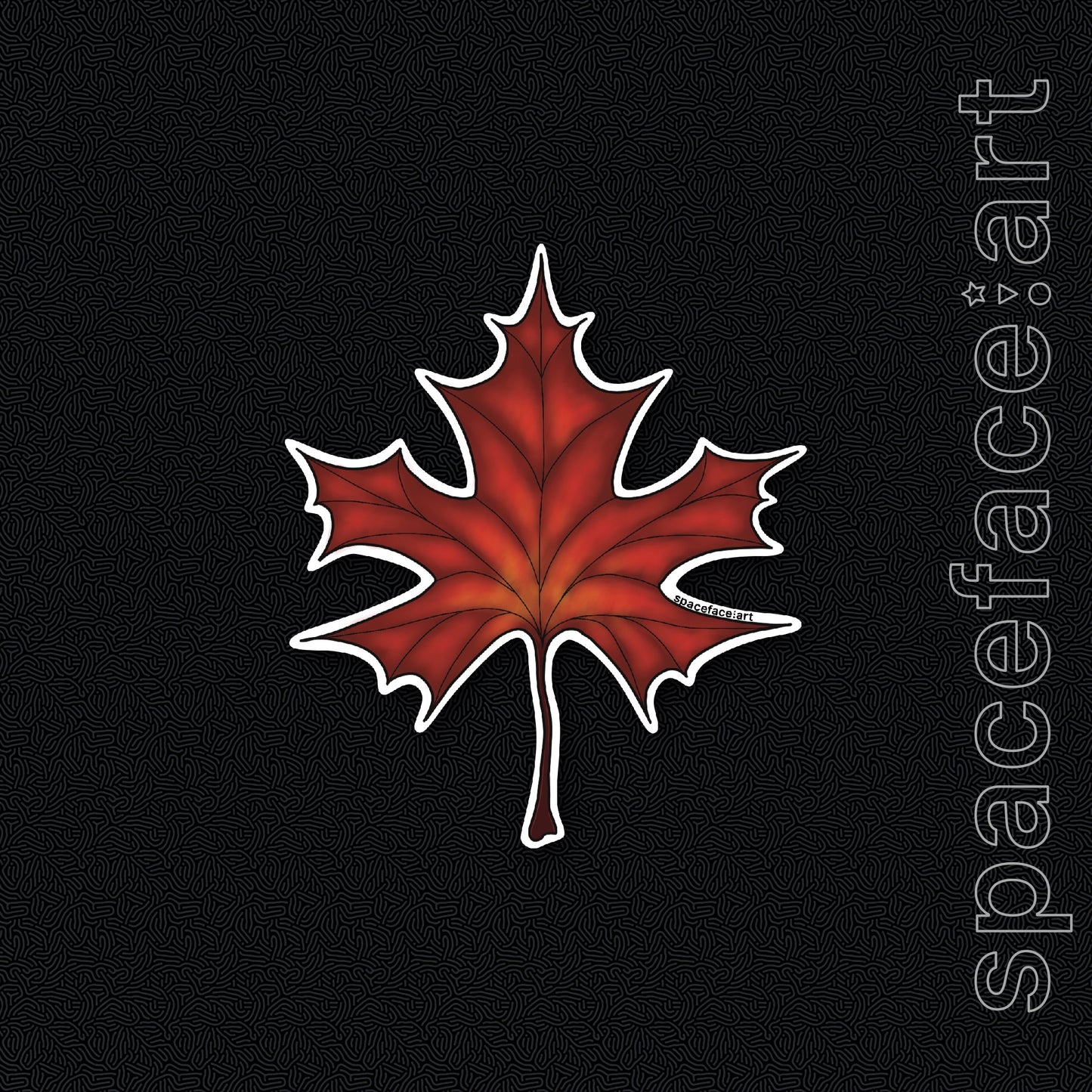 Maple Leaf // Sticker