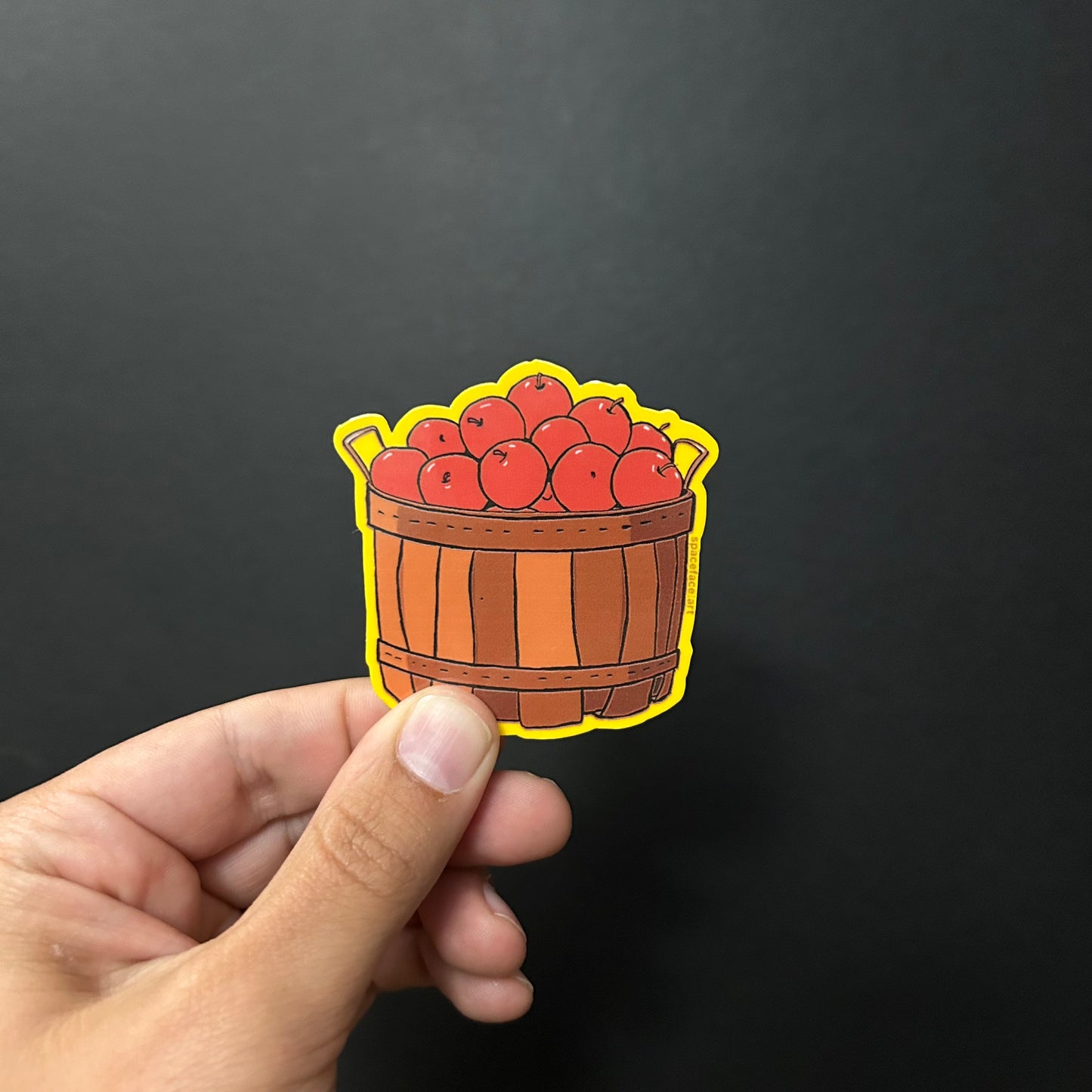 Apple Basket // Sticker