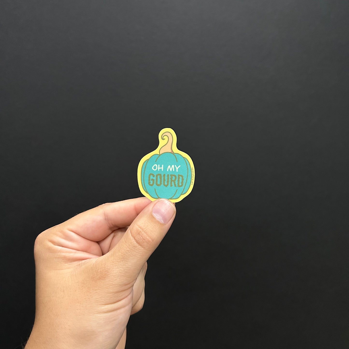 Oh My Gourd! // Matte Sticker