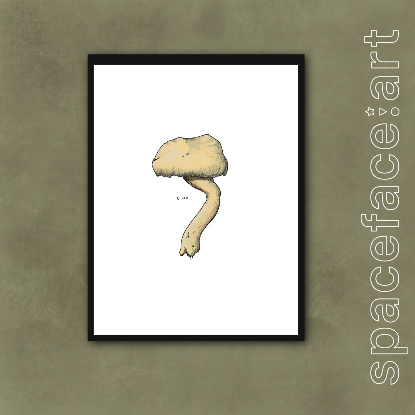 GreyShroom // Print