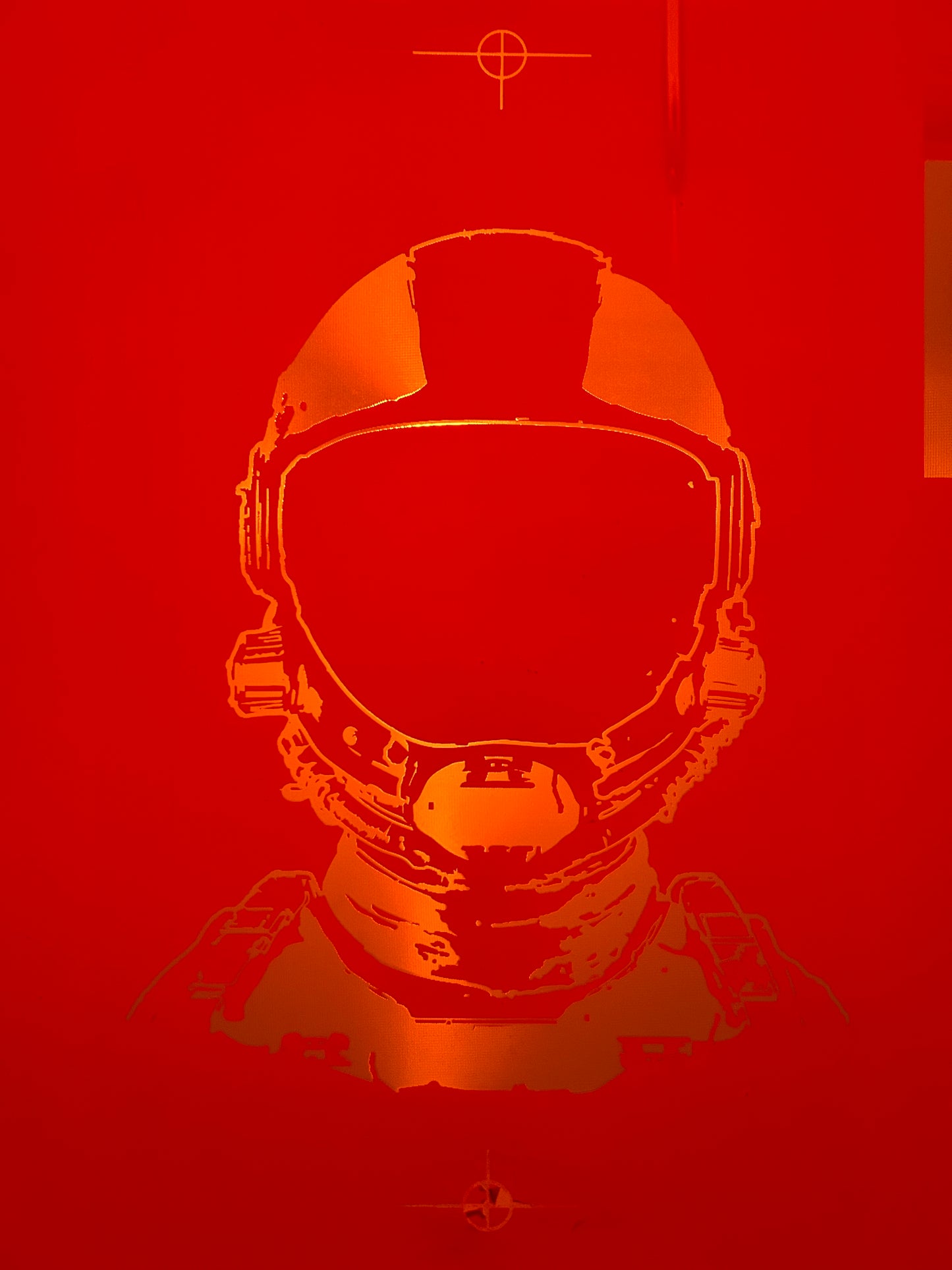 SPACED OUT // T-Shirt, Handprinted