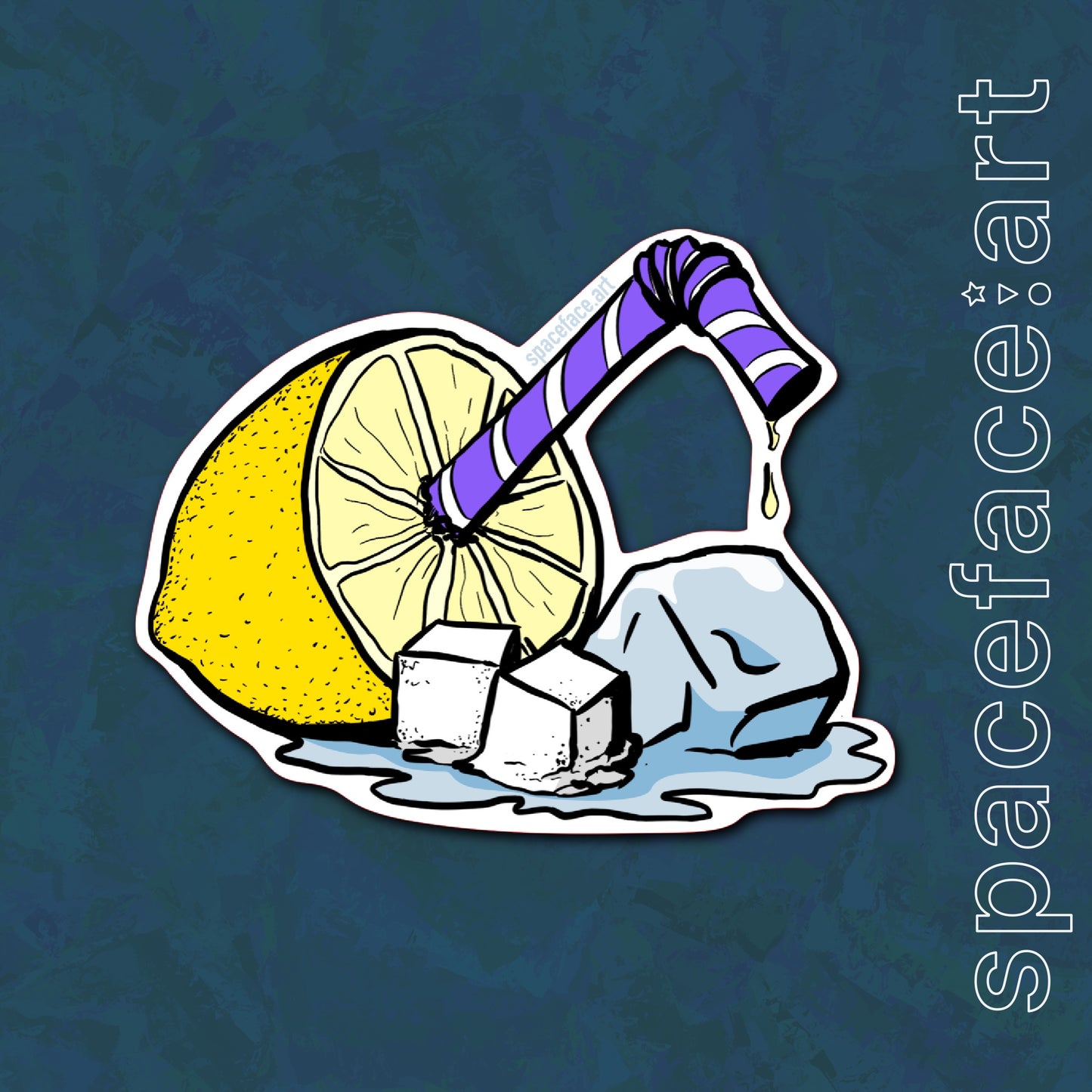 Lemon Stick // Sticker