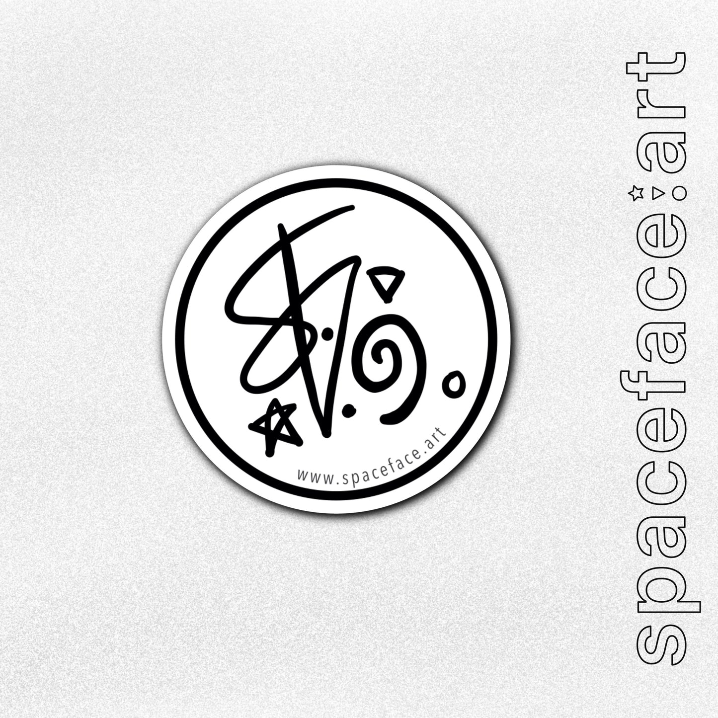 SpaceFace // Sticker