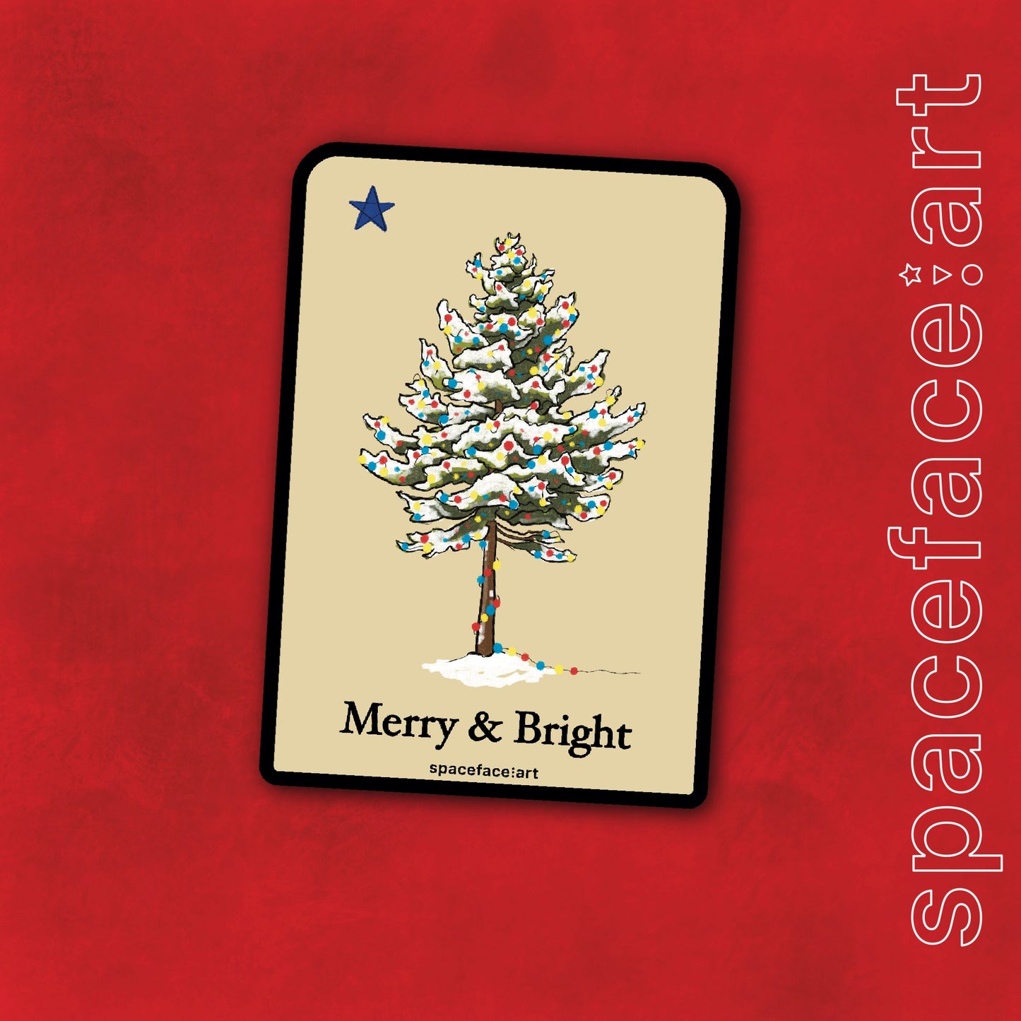 Merry & Bright // Sticker Drip