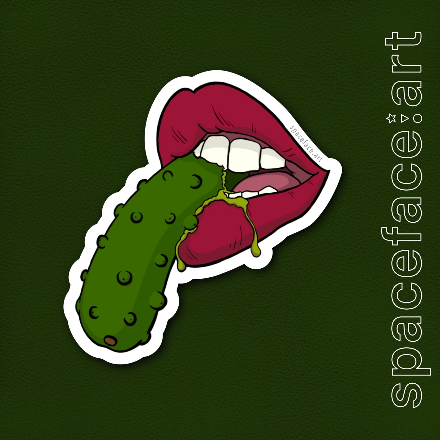 PickleLips // Sticker