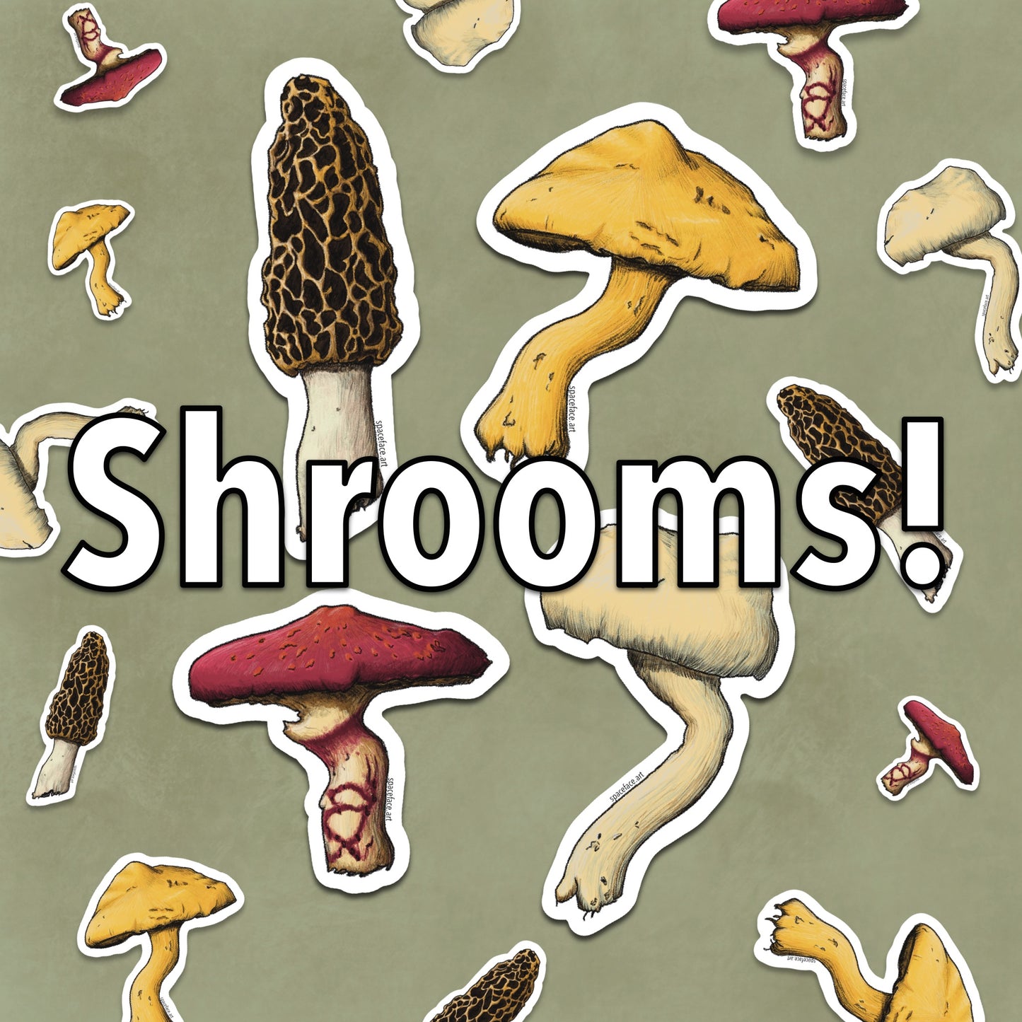 Shrooms // Sticker Pack