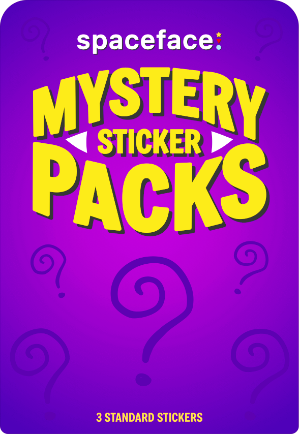 Mystery Sticker Pack // 3pk