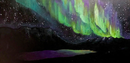 Nightlights  // Acrylic Painting