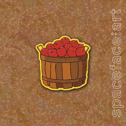 Apple Basket // Sticker