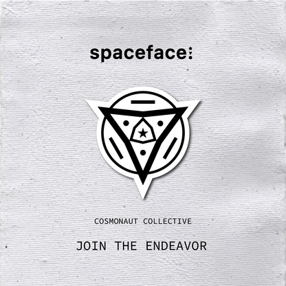 Cosmonaut // Matte Sticker