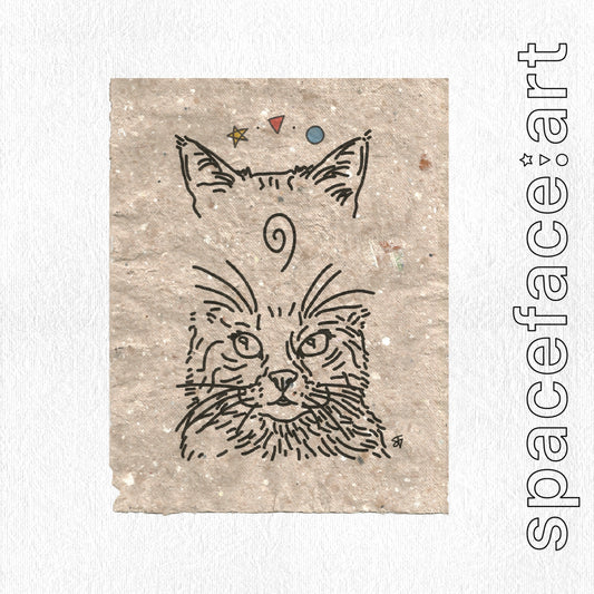 CatBrains // Print (Recycled)