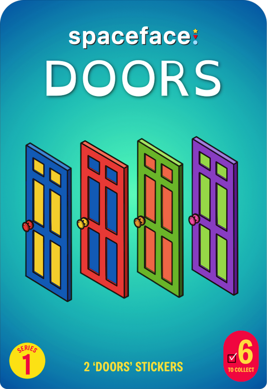 Doors 2pk (S1) // Sticker Drip