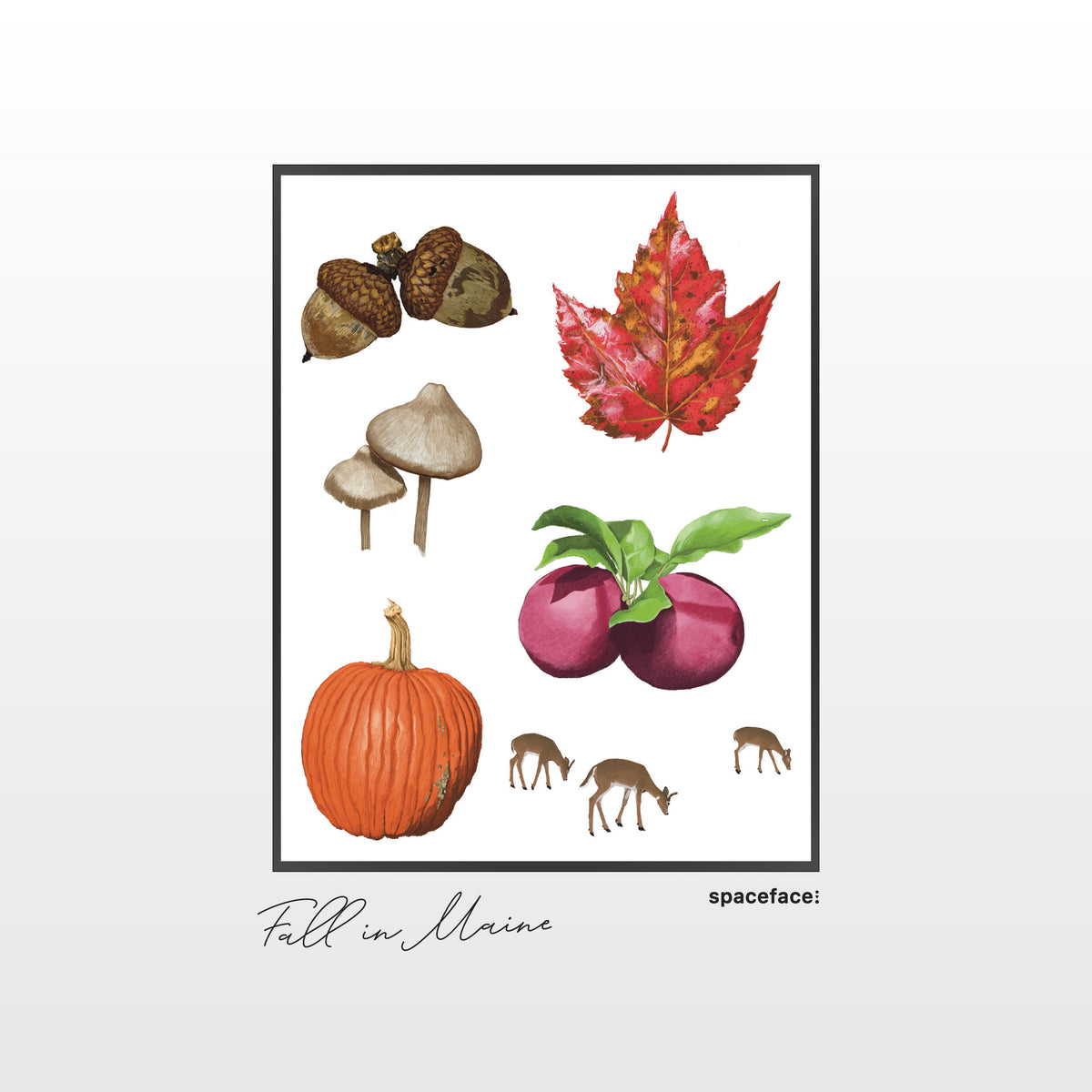 Fall in Maine // Print