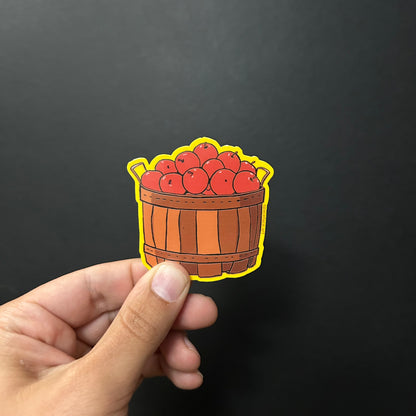 Apple Basket // Sticker