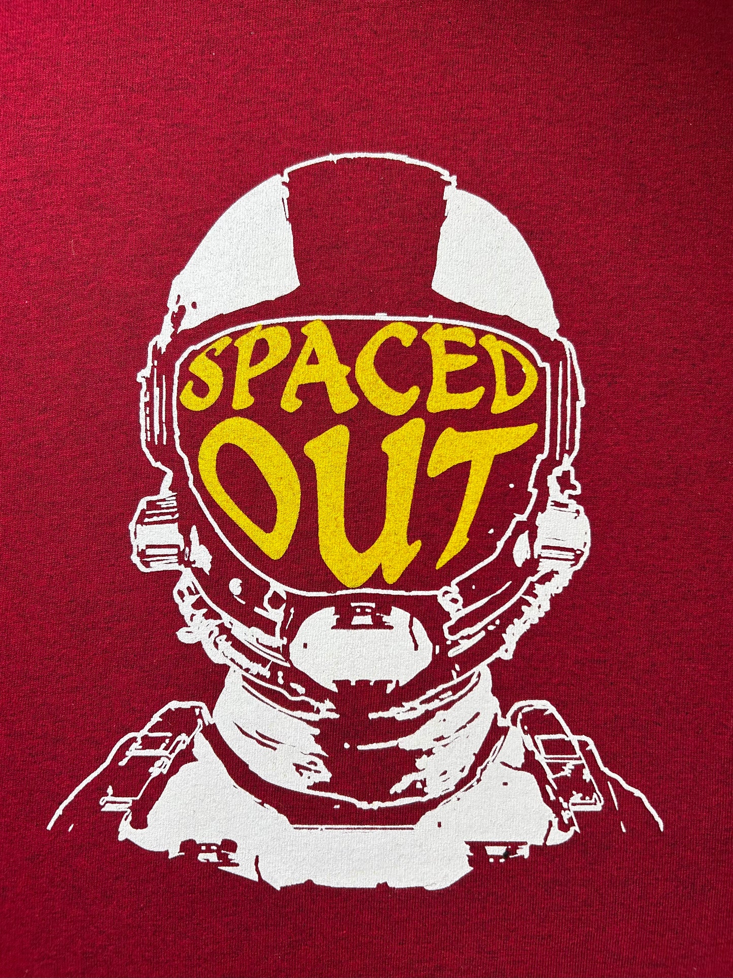 SPACED OUT // T-Shirt, Handprinted