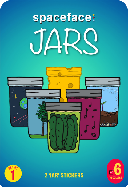 Jars 2pk (S1) // Sticker Drip