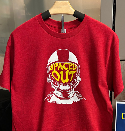 SPACED OUT // T-Shirt, Handprinted