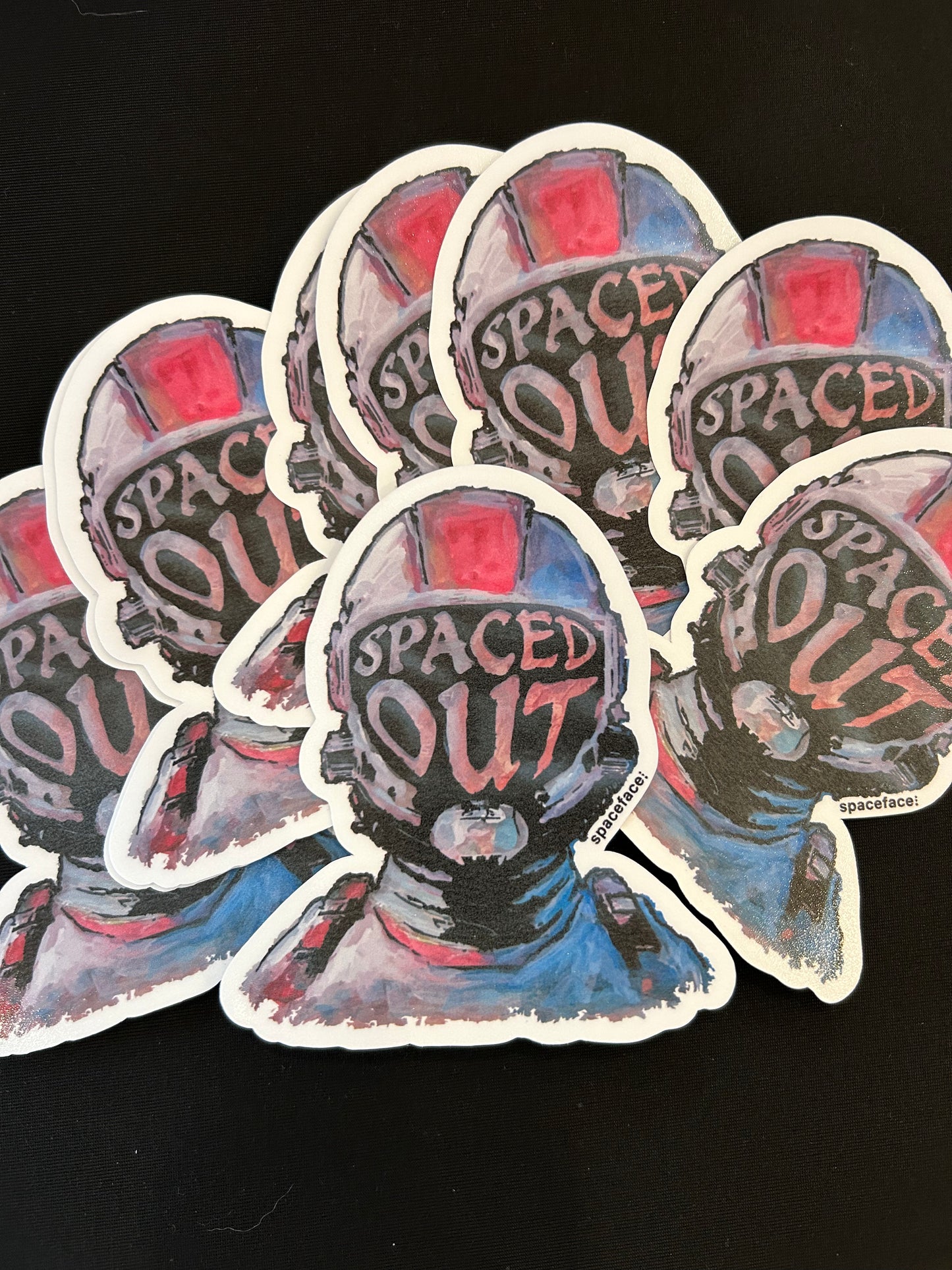SPACED OUT // Matte Sticker