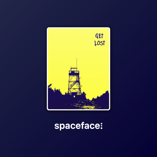Get Lost // Matte Sticker
