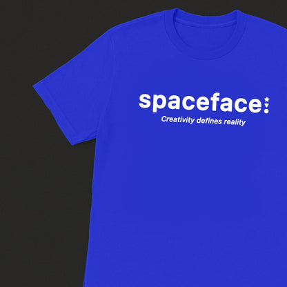 SPACEFACE // T-Shirt, Handprinted