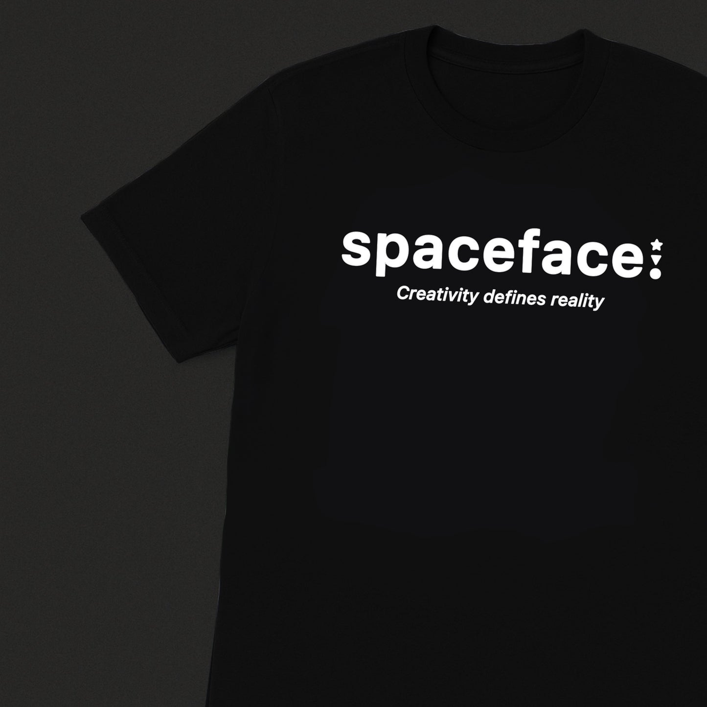 SPACEFACE // T-Shirt, Handprinted
