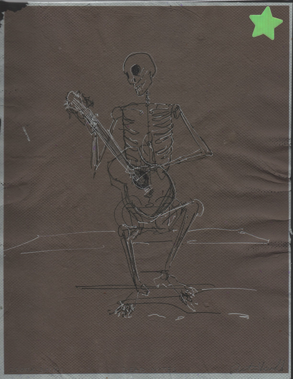 Dead Notes  // Print (Recycled)