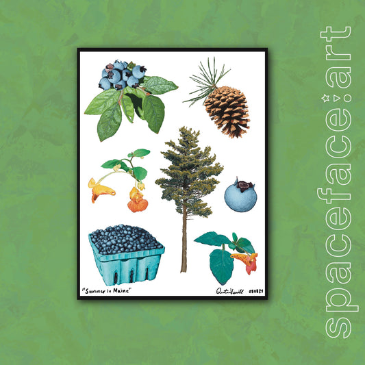 Summer in Maine // Print