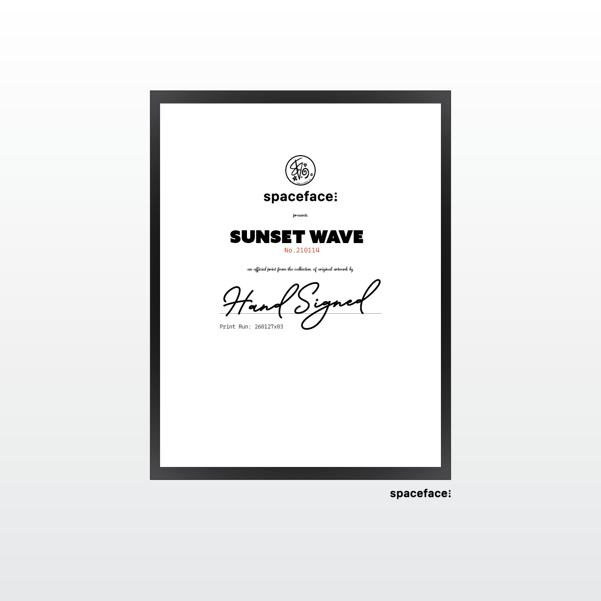 Sunset Wave // Print