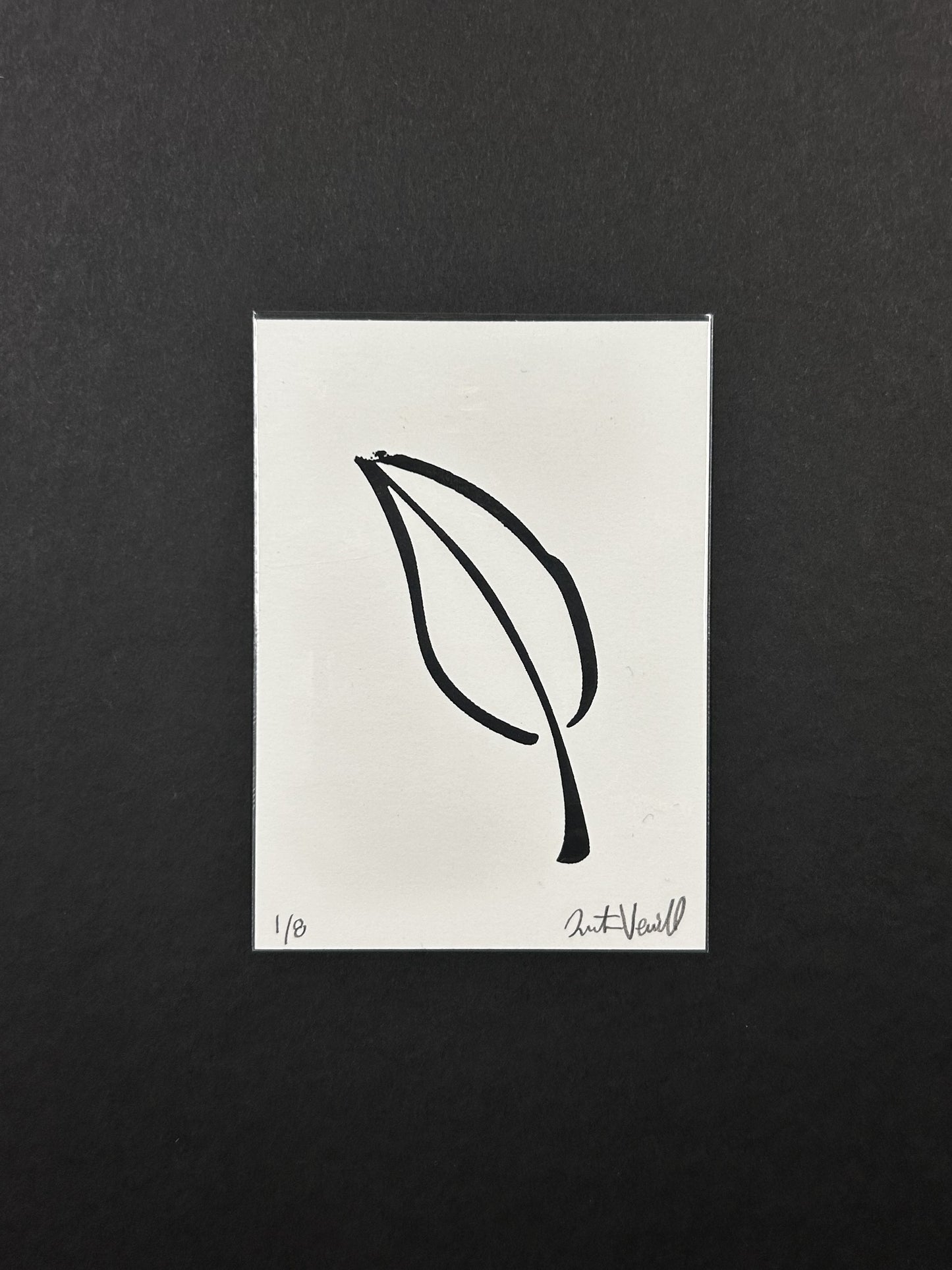 Red Leaf // Serigraph
