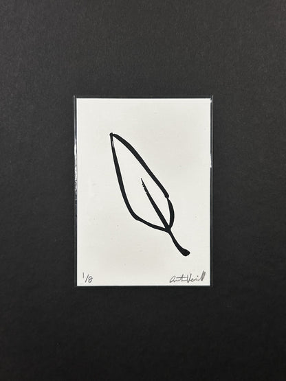 Red Leaf // Serigraph
