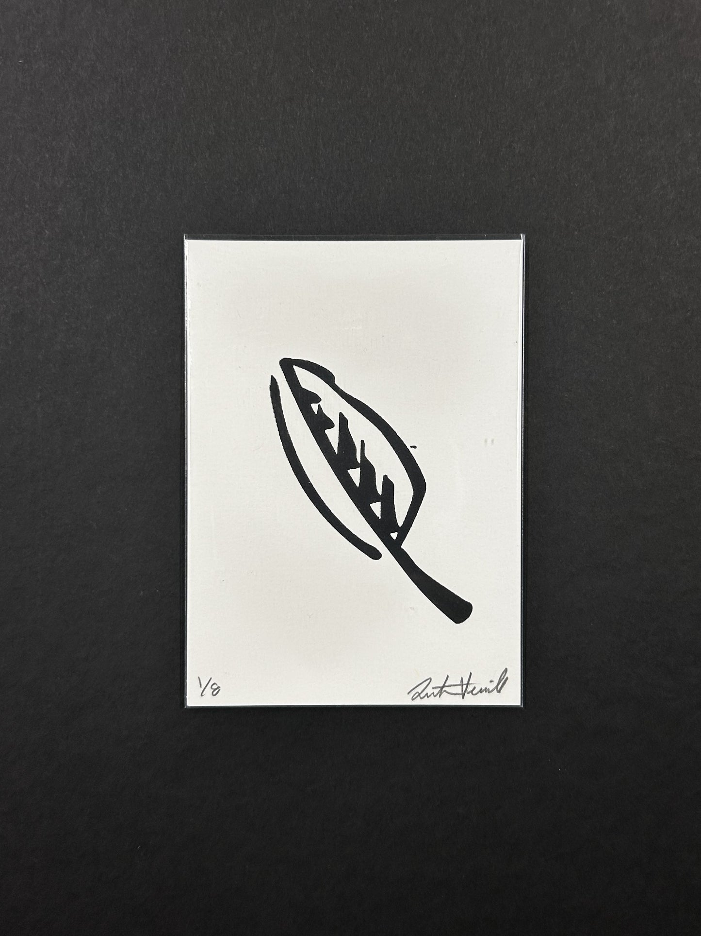 Red Leaf // Serigraph