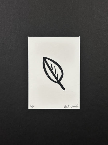 Red Leaf // Serigraph