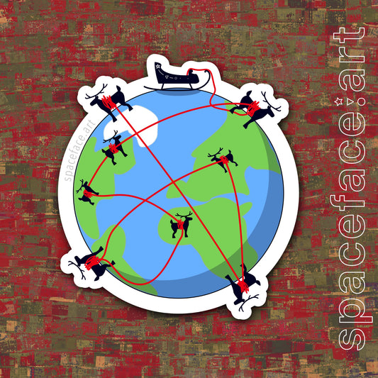ChristmasChaos // Sticker