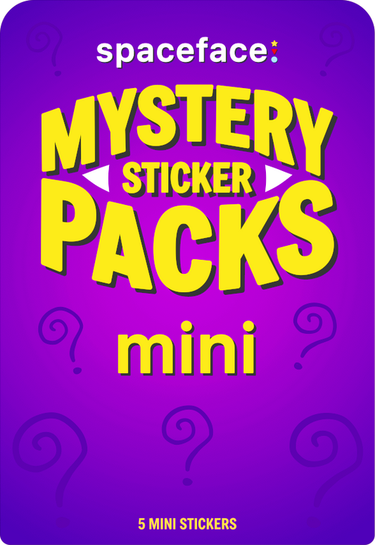 Mini Mystery Sticker Pack // 5pk