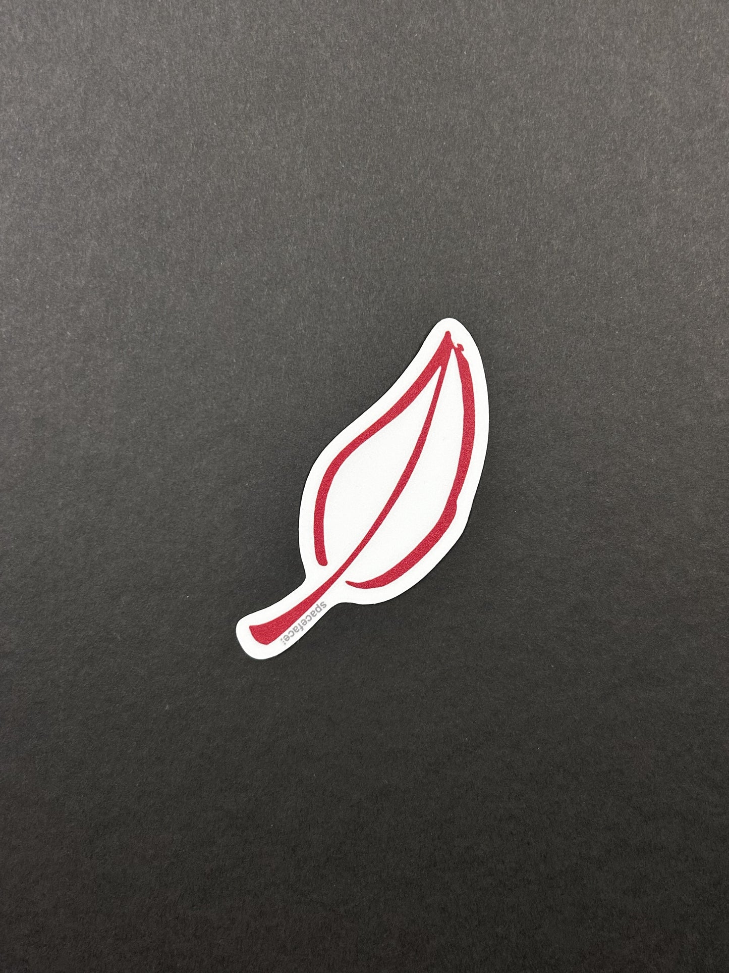 Red Leaf // Sticker