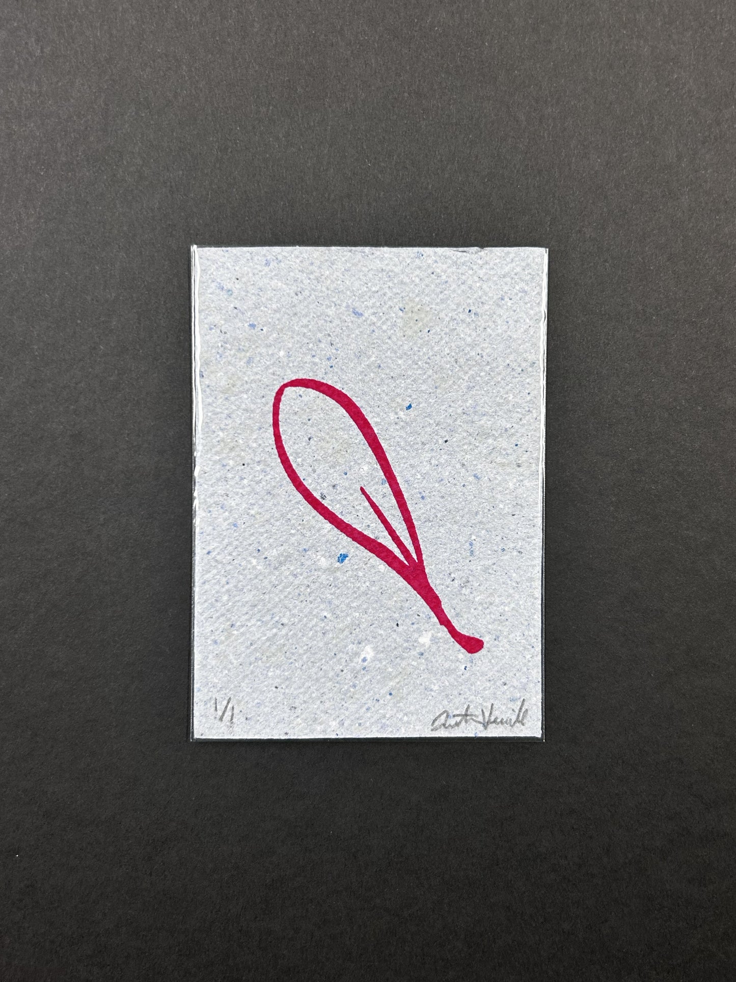 Red Leaf // Serigraph